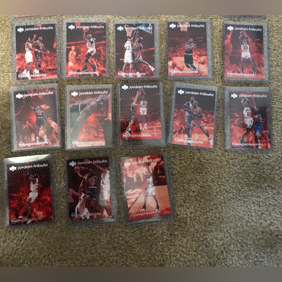 26 pc set of Upper Deck Michael Jordan Tribute (impressions) in mint condition - Picture 2 of 2